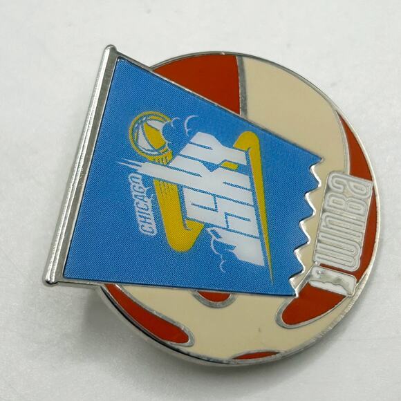 WNBA x Wincraft Officially Licensed Enamel Basketball Team Pin Chicago SKY EUC - Picture 2 of 4